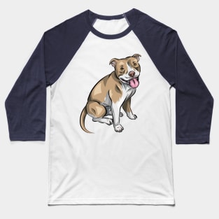 Fawn American Bully Baseball T-Shirt